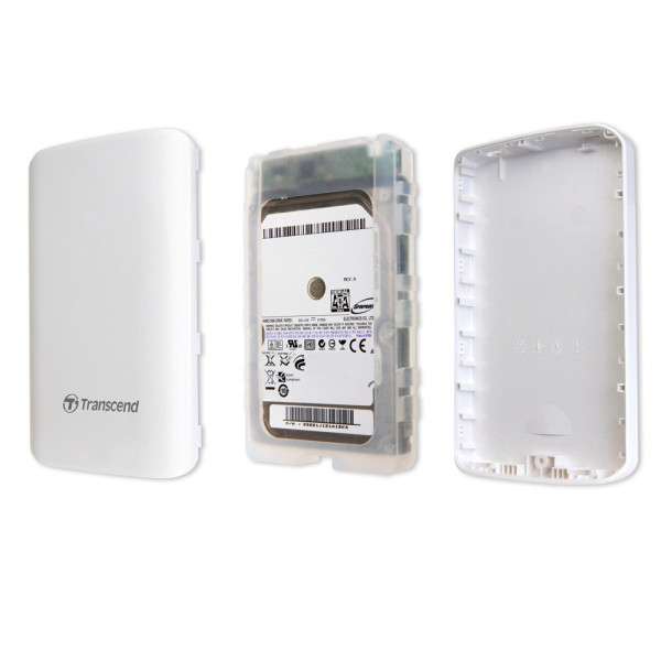 НЖМД Transcend StoreJet 2.5 USB 3.0 1TB серія D білий